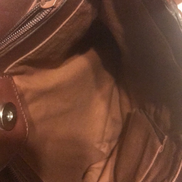 New Fossil Leather Weaved Shoulder Bag - Picture 5 of 6